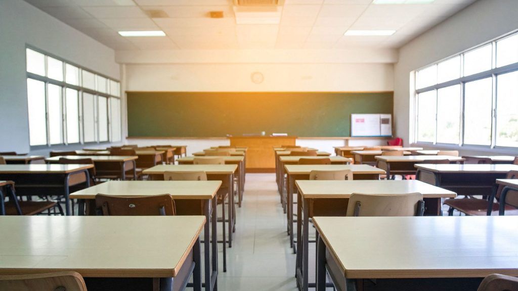 desinfección de colegios